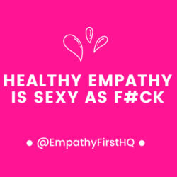 100% Cotton Women's Shirt - Healthy Empathy (SAF1C) Design