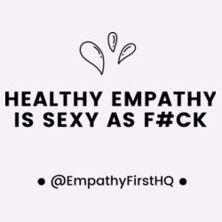 100% Cotton Tank - Healthy Empathy (SAF1) Design