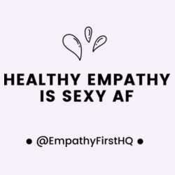 100% Cotton Tank - Healthy Empathy (SAF1w) Design