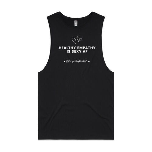 100% Cotton Tank - Healthy Empathy (SAF12) Thumbnail