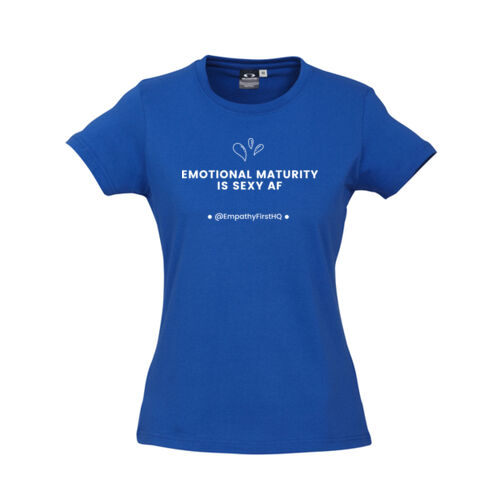 100% Cotton Women's Shirt - Emotional Maturity (EM1C) Thumbnail